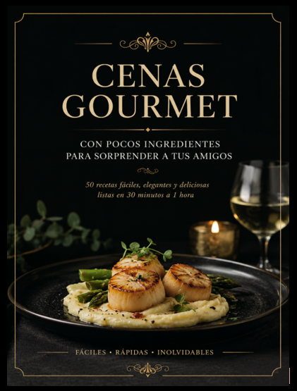 Portada del ebook Cenas Gourmet